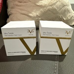 Idra Totale Neck Cream - White and Gold